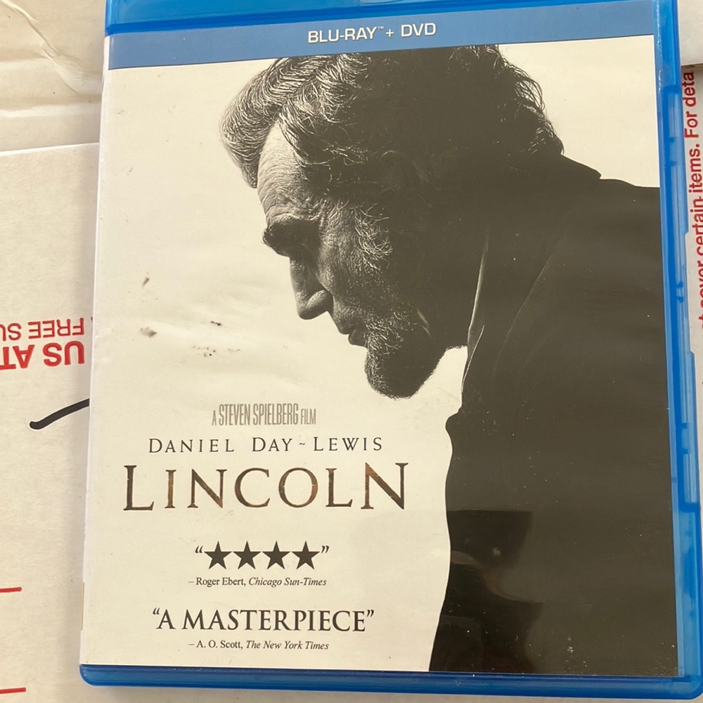 Lincoln Blu-ray dvd
